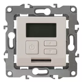 терморегулятор универсальный ЭРА серия 12 слоновая кость