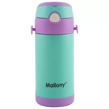 термос MALLONY Carino 0,3л нерж.сталь, пластик, силикон
