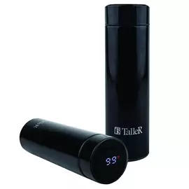 термос TALLER Морис 0,45л индикатор температуры, съемная сетка-фильтр нерж.сталь, пластик