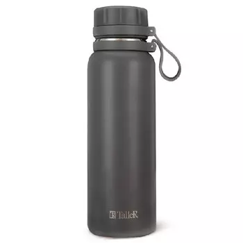 термос TALLER William 0,65л узкое горло нерж.сталь, пластик, силикон