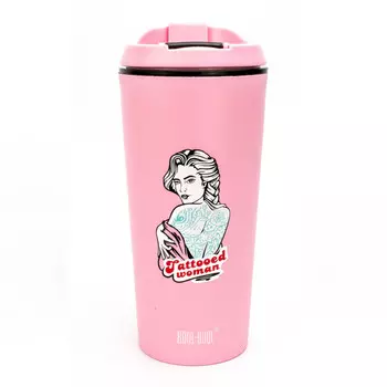 термостакан WOWBOTTLES The witty series 350мл с крышкой полипропилен микс цвета