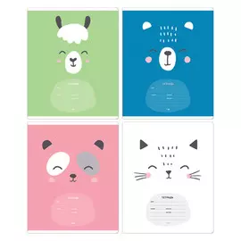 тетрадь 12л клетка А5 MeShu Little one