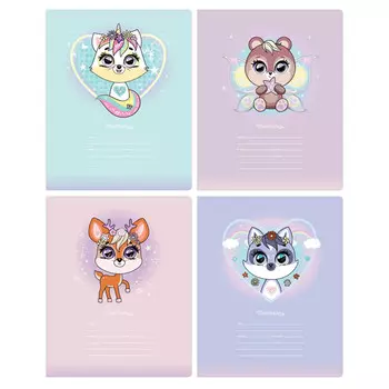 тетрадь 18л BG Beautiful эконом клетка