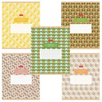 тетрадь 24л клетка А5 HATBER Trend Pattern в асс-те