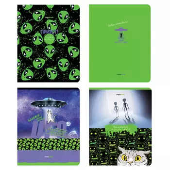 тетрадь 48л А5 клетка BG Прощай жестокий мир!