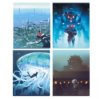 тетрадь 48л BG Мир будущего А5 клетка