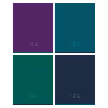 тетрадь 48л BG Monocolor Dark А5 клетка