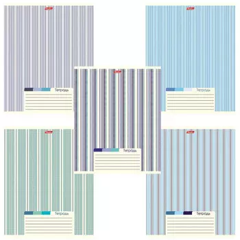 тетрадь 48л HATBER Line А5 линия в асс-те