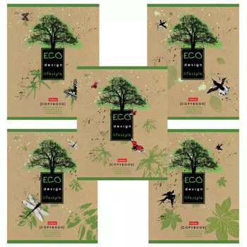 тетрадь 48л клетка А5 HATBER Life style в асс-те