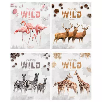 тетрадь 48л линейка А5 ARTSPACE Животные Into the wild