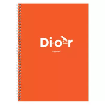тетрадь 80л BG Dinozaur А4 клетка