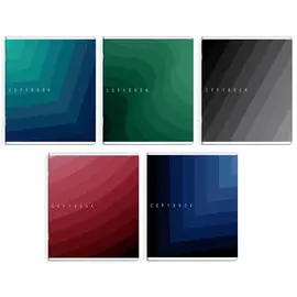 тетрадь 96л линейка А5 Градиент в асс-те