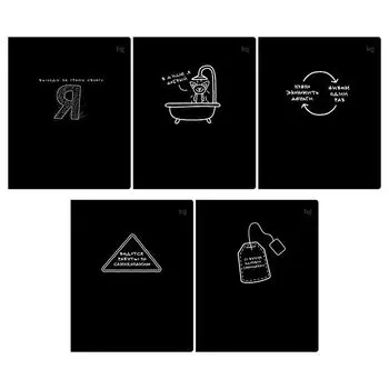 тетрадь BG Фразы Дня 48л А5 60 г/кв.м клетка