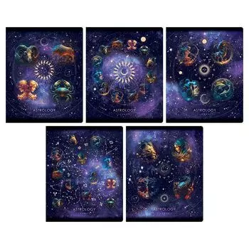 тетрадь BG Гороскоп 96л А5 60 г/кв.м клетка