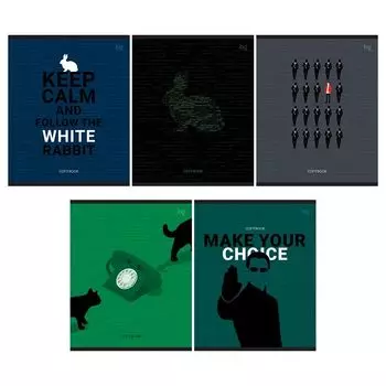 тетрадь BG Матрица 48л А5 60 г/кв.м линия