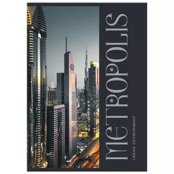 тетрадь на кольцах А4 160л BG Мегаполис