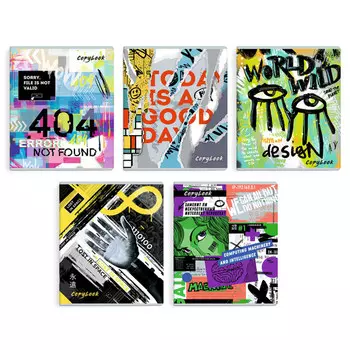 тетрадь Настенная живопись 96л клетка