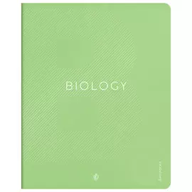 тетрадь предметная 48л клетка А5 Greenwich Line Биология
