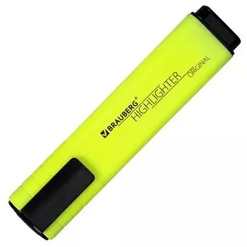 текстовыделитель BRAUBERG Original Neon 1-5мм желтый