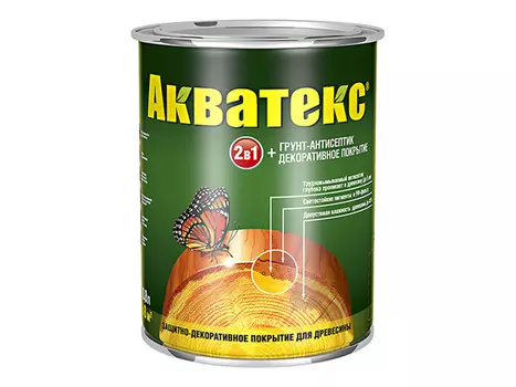 текстурное покрытие АКВАТЕКС 0,8л бесцветное, арт.91608