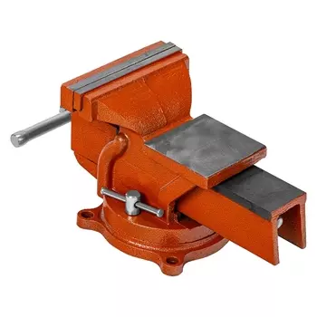 тиски SPARTA 150мм слесарные с наковальней