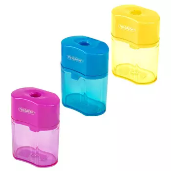 точилка 1 отверстие контейнер ПИФАГОР Ergo в асс-те