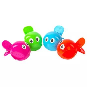 точилка 1 отверстие контейнер ПИФАГОР Рыбка в асс-те