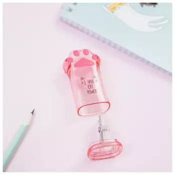 точилка MESHU Say Meow с контейнером пластик