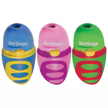 точилка пластиковая Berlingo Riddle пластик