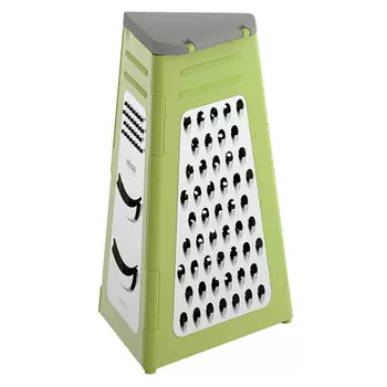 тёрка NADOBA Sava 22см 3-х гранная складная силикон, пластик, нерж.сталь