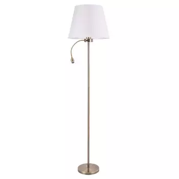 торшер ARTE LAMP Elba E27 1х60Вт металл бронза
