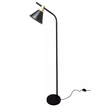 торшер DE FRAN Гунар E27 60Вт дерево черный