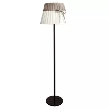 торшер ЭРКАДО 1x60Вт E27 венге с абажуром черри