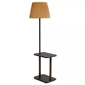 торшер ЭРКАДО Ларсен-2 Е27 60Вт стол квадрат дуб янтарь