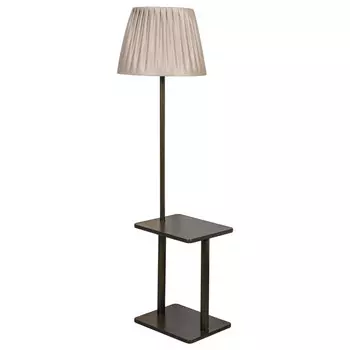 торшер ЛАРСЕН НТБ 1x60Вт E27 со столиком венге