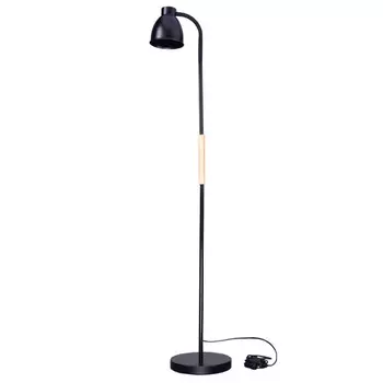 торшер РОССВЕТ Фонарь 1х60Вт металл черный