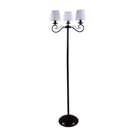 торшер РОССВЕТ Танго 3х60Вт Е14 металл черный