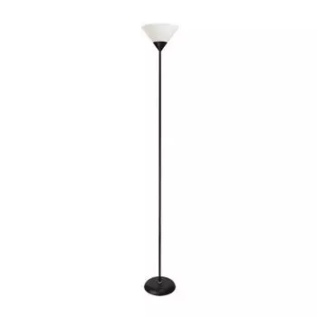 торшер ТРАНСВИТ Лилия 15Вт Е27 черный/белый