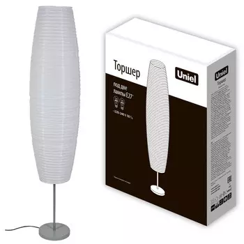 торшер UNIEL Модерн UML-T410 2х40Вт E27 белый