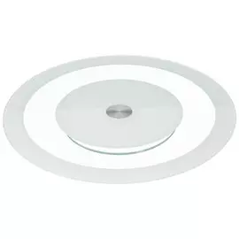 тортовница AGNESS Хайтек фрозен 32х3см вращающаяся стекло