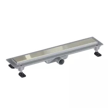 трап BAS 550 серый без прорези/под плитку, комб.затвор