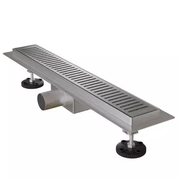 трап лотковый IDDIS Level 500 мм слив 40/50мм комбинированный затвор хром