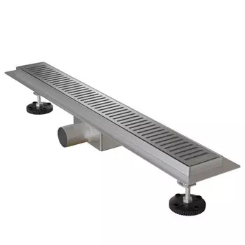 трап лотковый IDDIS Level 600 мм слив 40/50мм комбинированный затвор хром