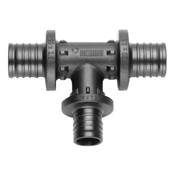 тройник аксиальный REHAU 20х16х20 PX для труб из сшитого полиэтилена