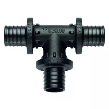 тройник аксиальный REHAU 20х20х20 PX для труб из сшитого полиэтилена