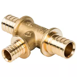 тройник аксиальный STOUT 20x16x20 для труб из сшитого полиэтилена