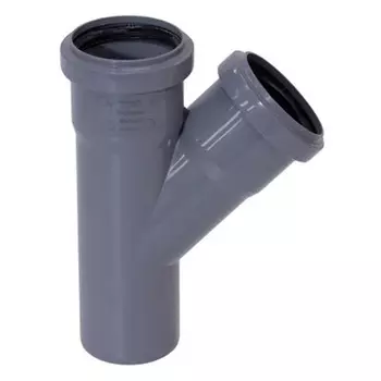 тройник для внутренней канализации TEBO 50х50мм 45гр