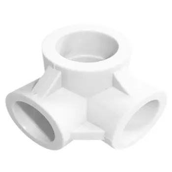 тройник двухплоскостной TEBO 20мм полипропиленовый