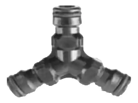 тройник GF для коннекторов пластик