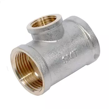 тройник MPF 1"х3/4"х1" ВР латунь резьба